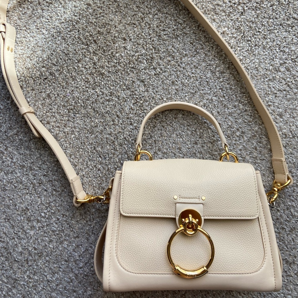 Chloe Tess Day Mini Bag - Light Beige